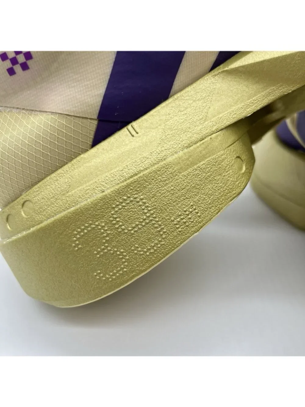 adidas Adizero Adios Pro 4 Mens Running Racing Shoe Gold Purple Size 10.5 JR7410